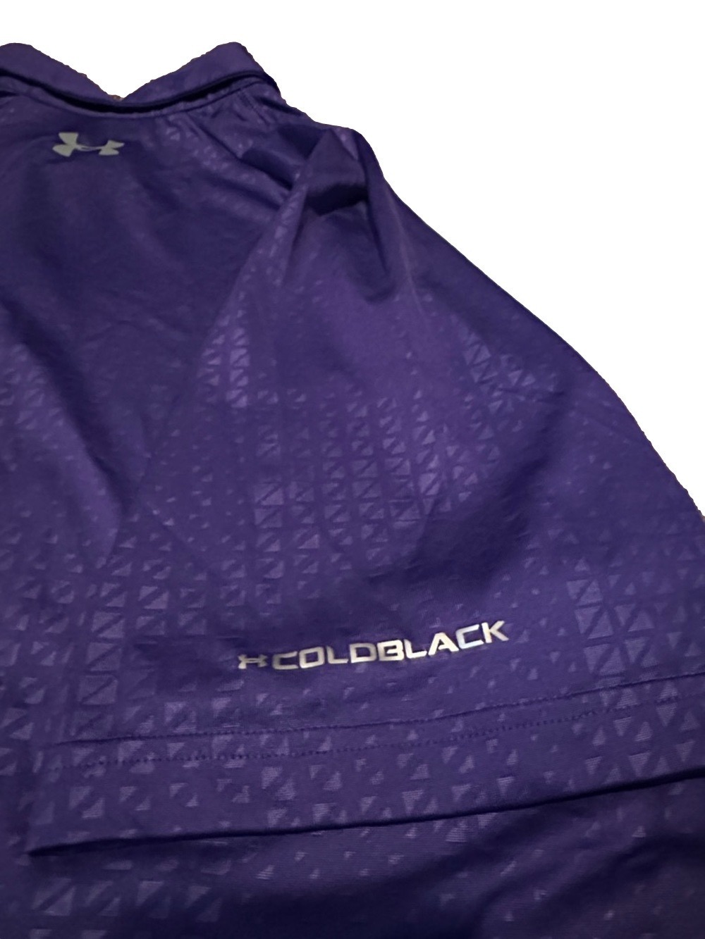 Under Armour Men's Polo Shirt Royal Purple XL - Picture 6 of 6